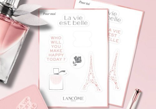 Recevez des stickers Lancôme offerts 